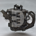 Stone carved teapot plum blossom pot